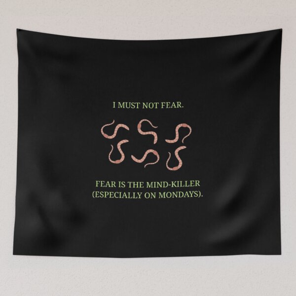 Item preview, Camiseta minimalista de la película Dune: El miedo es el asesino de la mente designed and sold by Mircea786.