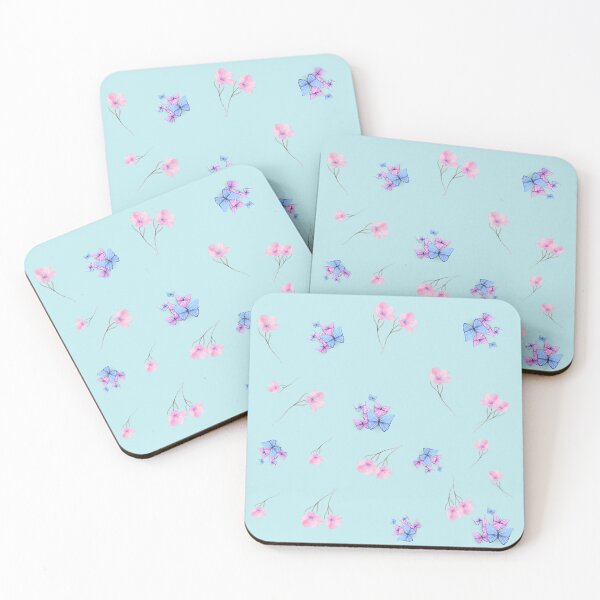 Item preview, Pink Flowers and Butterflies designed and sold by CeciReynaga.