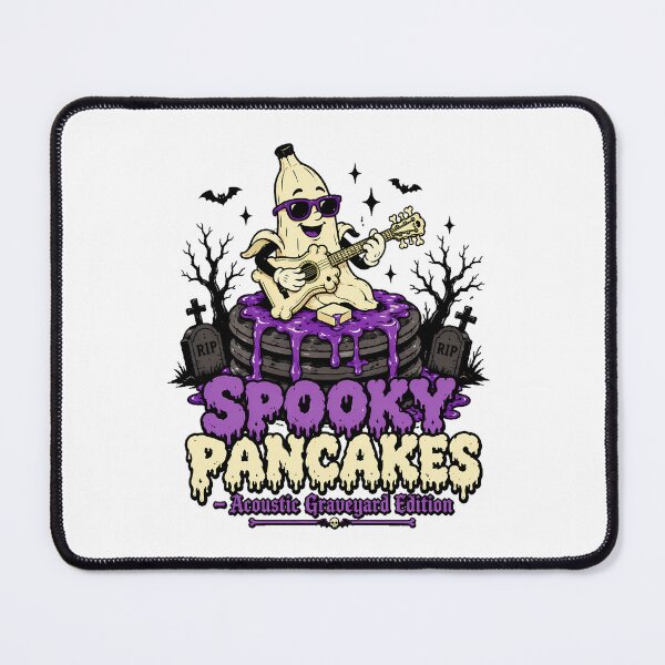 Item preview, Banana Ghost Guitarist Spooky Pancake Halloween designed and sold by chattsuede.