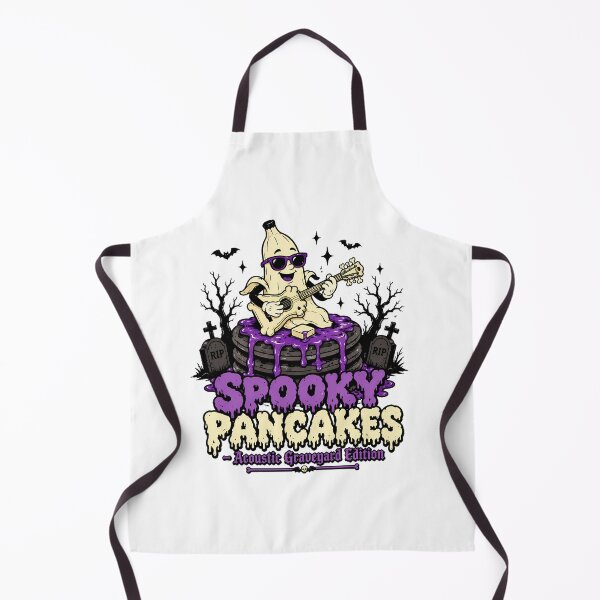 Item preview, Banana Ghost Guitarist Spooky Pancake Halloween designed and sold by chattsuede.