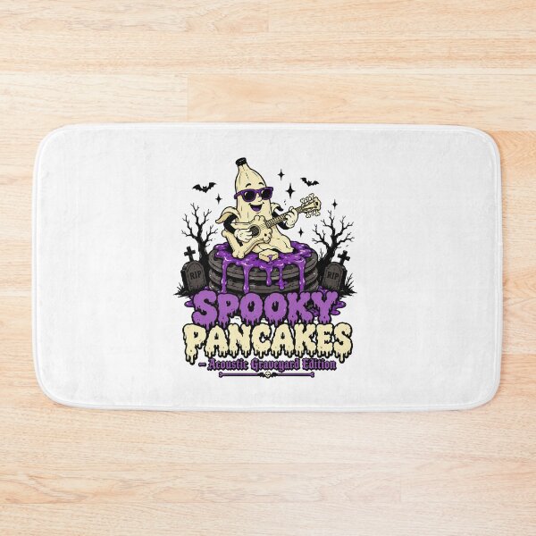 Item preview, Banana Ghost Guitarist Spooky Pancake Halloween designed and sold by chattsuede.
