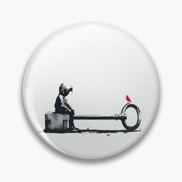 Item preview, The Giant Key – Surreal Urban Stencil designed and sold by Cavalier-org.