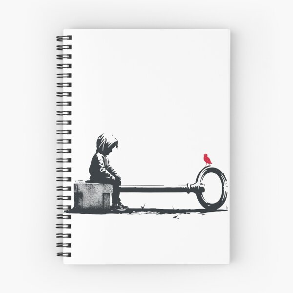 Item preview, The Giant Key – Surreal Urban Stencil designed and sold by Cavalier-org.