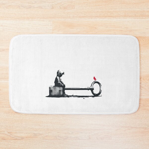 Item preview, The Giant Key – Surreal Urban Stencil designed and sold by Cavalier-org.