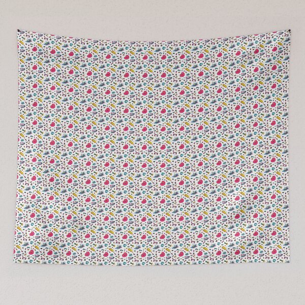 Item preview, Cute Gym & Workout Equipment Pattern Throw Blanket designed and sold by MR4me.