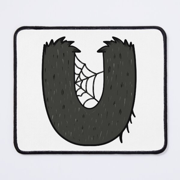 Item preview, Spooky Letter U designed and sold by Minaficent.