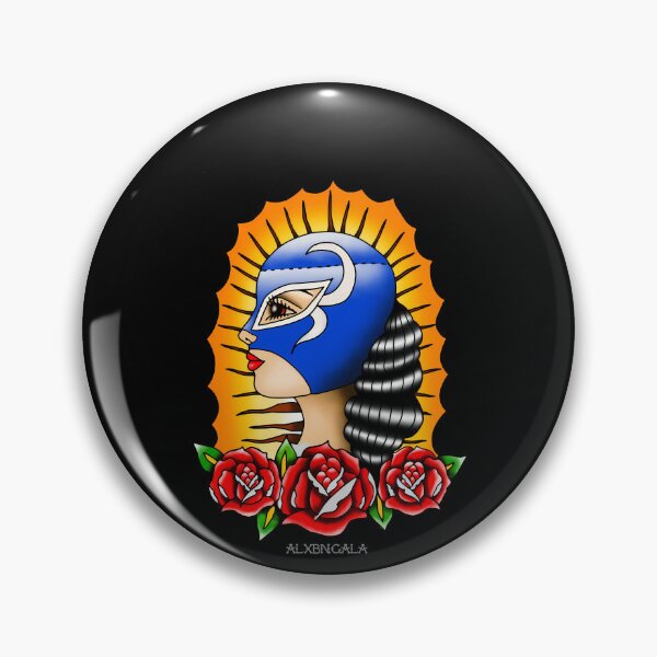 Item preview, Mexican Luchadora Mask designed and sold by Trash-Wares.