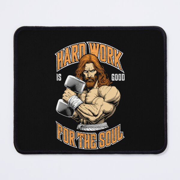 Item preview, Muscular Jesus Dumbbell Hard designed and sold by Trash-Wares.
