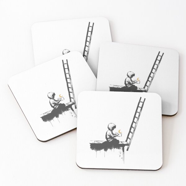 Item preview, The Moon Collector – Surreal Stencil Art designed and sold by Cavalier-org.