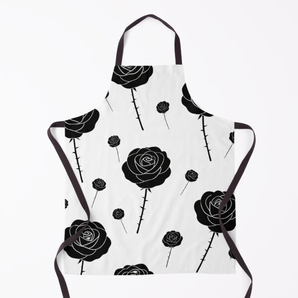 Item preview, White Outline Black Roses — Transparent Pattern designed and sold by Bondingbonding.