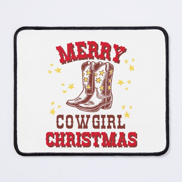 Item preview, Merry Cowgirl Christmas designed and sold by Looks Like Fun co..