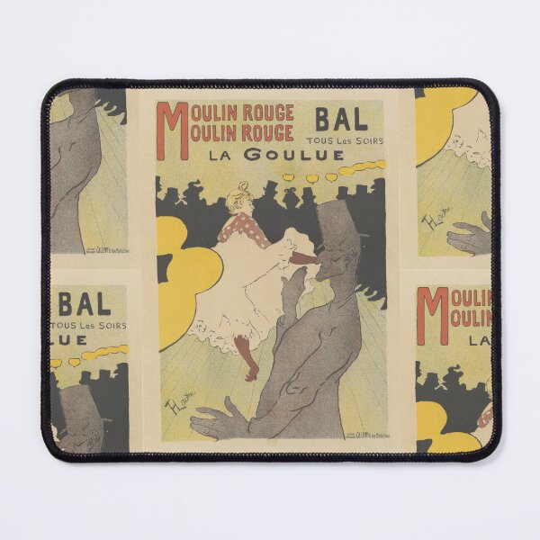 Item preview, Moulin Rouge La Goulue by Henri de Toulouse-Lautrec - Vintage French Cabaret Poster designed and sold by artofuniverse.