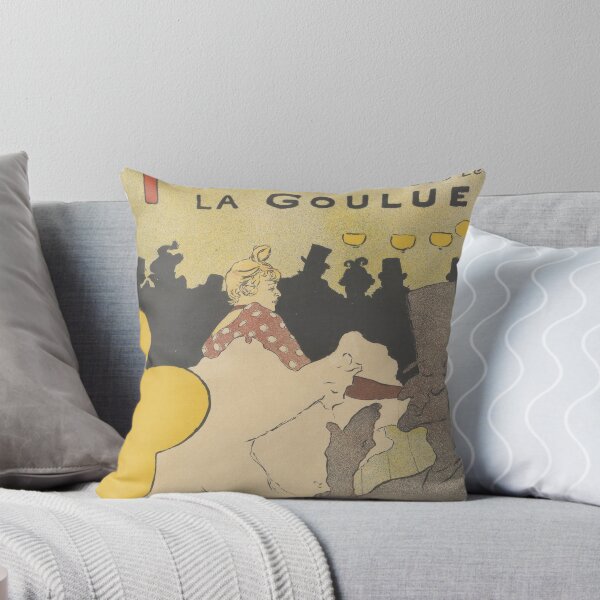 Item preview, Moulin Rouge La Goulue by Henri de Toulouse-Lautrec - Vintage French Cabaret Poster designed and sold by artofuniverse.