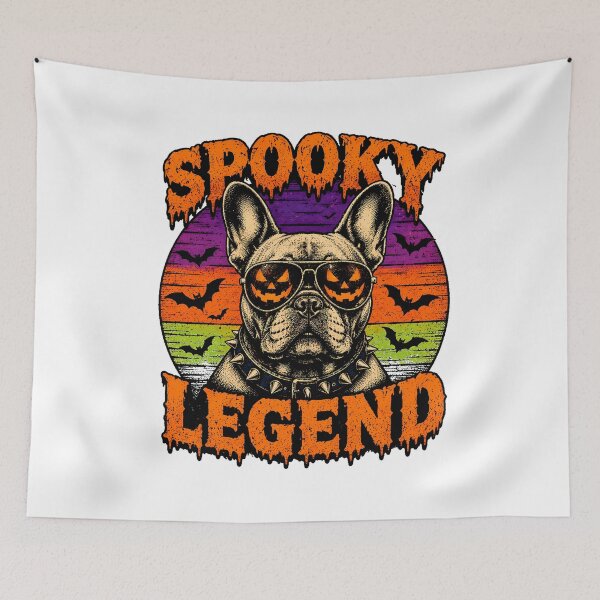 Item preview, Spooky French Bulldog Halloween Legend Aviator Sunglasses designed and sold by chattsuede.