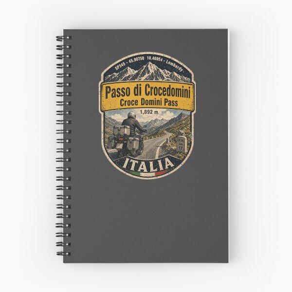 Item preview, Passo di Crocedomini, Croce Domini Pass Italy Italia Sticker TShirt 09 designed and sold by OuterShellUK.