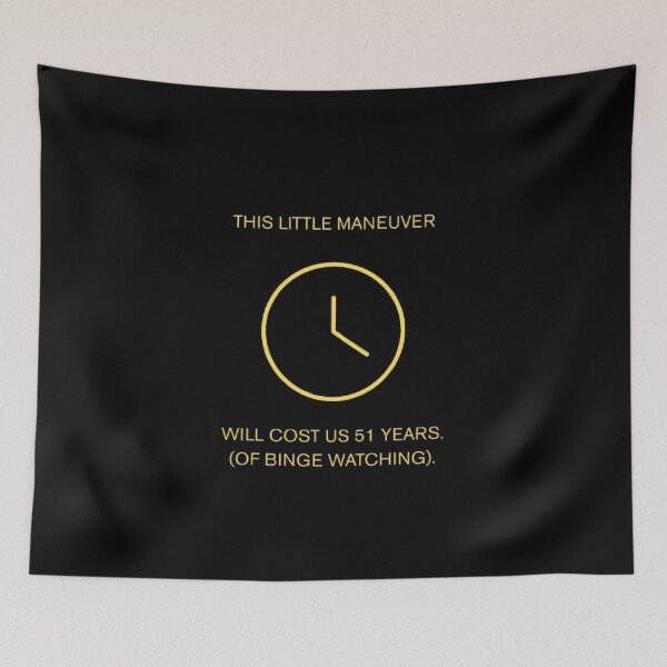 Item preview, This Little Maneuver Will Cost Us 51 Years Interstellar Shirt designed and sold by Mircea786.