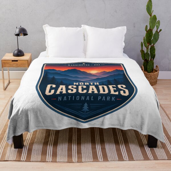 Item preview, North Cascades National Park Nature Landscape designed and sold by FrontierCosmic.