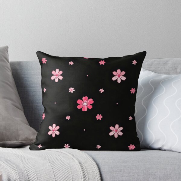 Item preview, Title: Pink Cherry Blossoms on Black designed and sold by Bondingbonding.