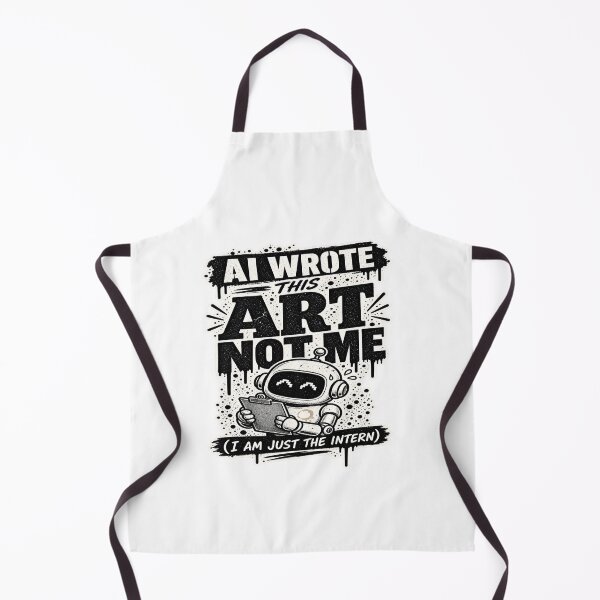 Item preview, AI Wrote This Art Not Me designed and sold by JMDG Studio.