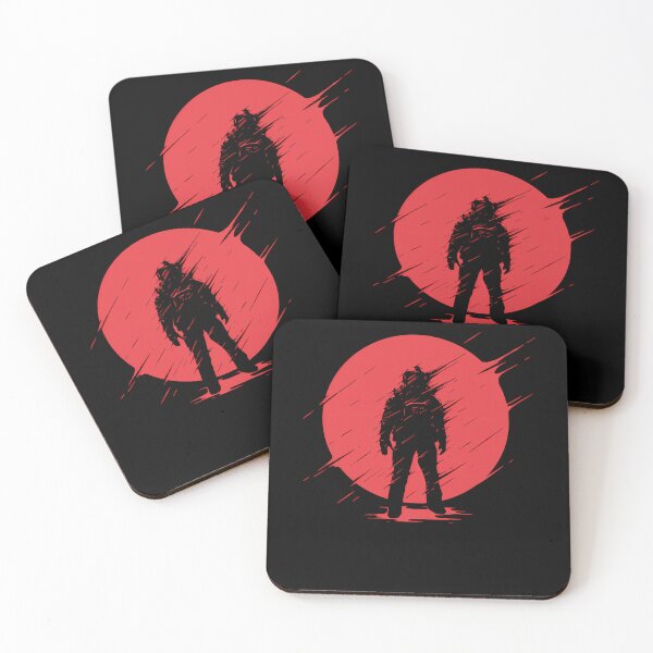 Item preview, Astronaut Silhouette In Front Of Red Sun designed and sold by decorater.