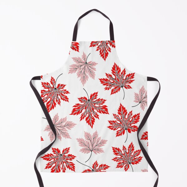 Item preview, Red Maple Leaves Pattern Half-Tone Dot Autumn Leaf Graphic designed and sold by PACS0011.