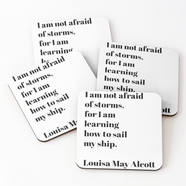 Item preview, Louisa May Alcott - best motivational quotes designed and sold by Inspirationmotivation.