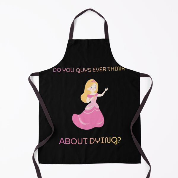 Item preview, Do You Guys Ever Think About Dying Barbie Minimalist Quote designed and sold by Mircea786.