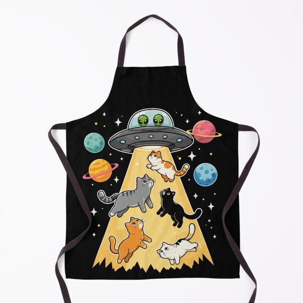 Item preview, UFO Abduction Funny Cat Alien designed and sold by gordonbwyashop.