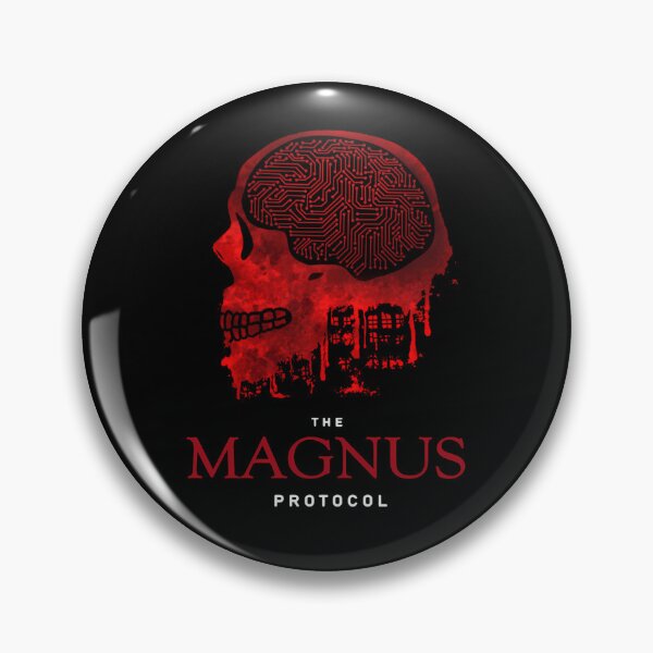 Item preview, Circuit Board Brain Skull Red designed and sold by abdokerbiche.