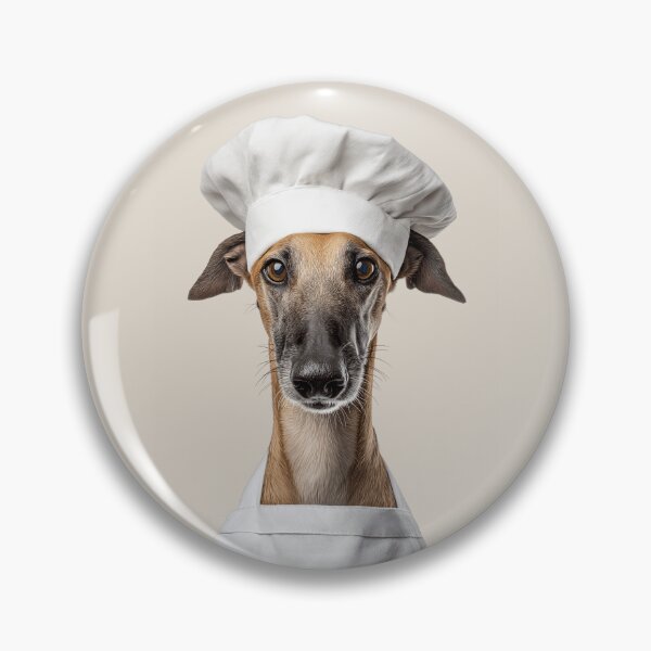 Item preview, Sloughi Chef Dog Funny Cooking Apron Hat Cute Pet Portrait designed and sold by LazyOwlStore.
