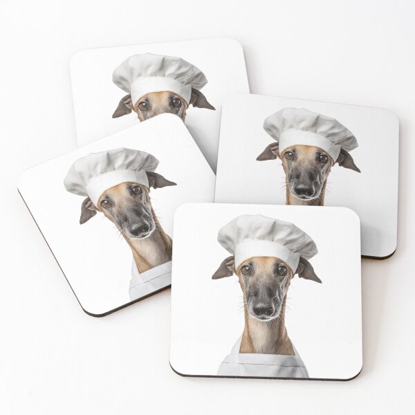 Item preview, Sloughi Chef Dog Funny Cooking Apron Hat Cute Pet Portrait designed and sold by LazyOwlStore.