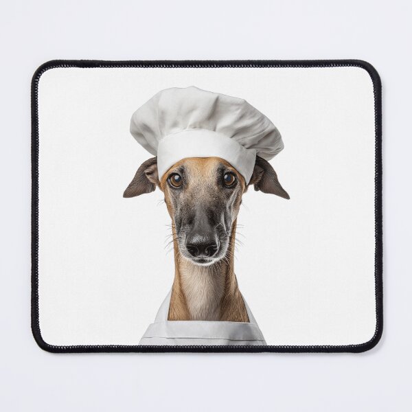 Item preview, Sloughi Chef Dog Funny Cooking Apron Hat Cute Pet Portrait designed and sold by LazyOwlStore.