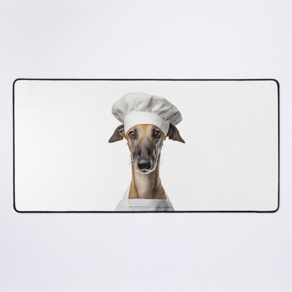 Item preview, Sloughi Chef Dog Funny Cooking Apron Hat Cute Pet Portrait designed and sold by LazyOwlStore.