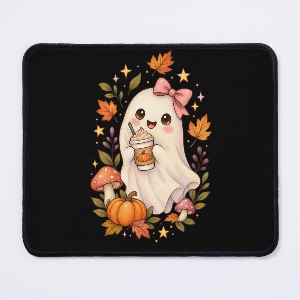 Item preview, Cute Ghost Pumpkin Spice Fall Halloween T-shirts designed and sold by chomdesign.