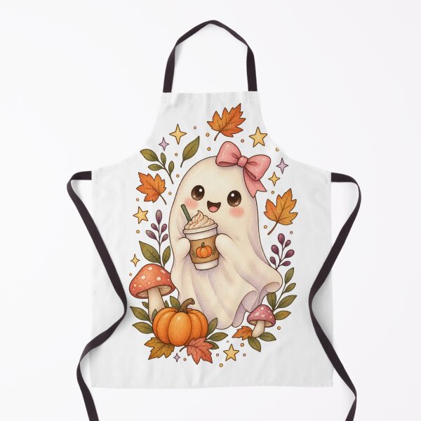 Item preview, Cute Ghost Pumpkin Spice Fall Halloween T-shirts  designed and sold by chomdesign.