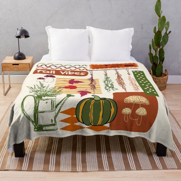 Item preview, Cozy Fall Vibes Patchwork Cottagecore designed and sold by MaiZephyr.
