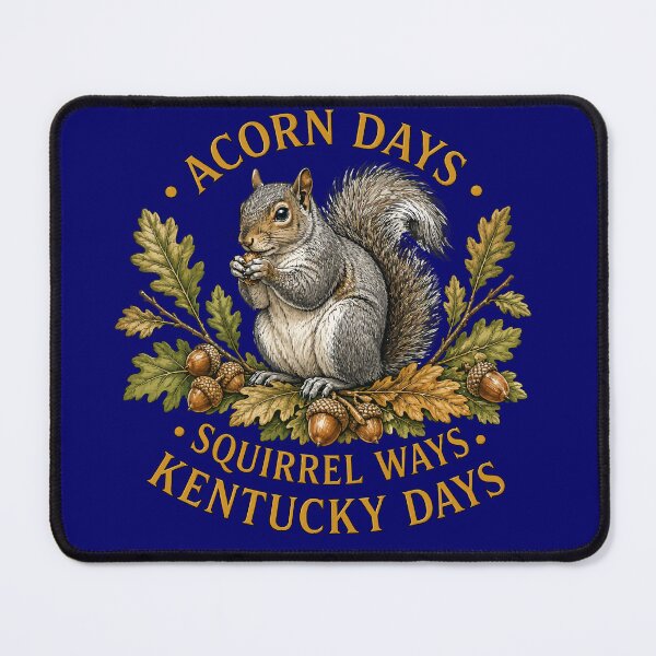 Item preview, Oak-Nut Days Squirrel Ways designed and sold by taiche.