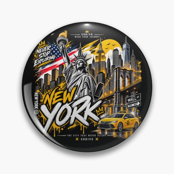 Item preview, New York City Streetwear – NYC Urban Skyline | URBIVO designed and sold by URBIVO.