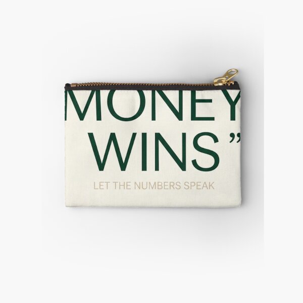 Item preview, Quiet Money Wins - Inspirational Quote Wall Art Print designed and sold by Zaramodo.