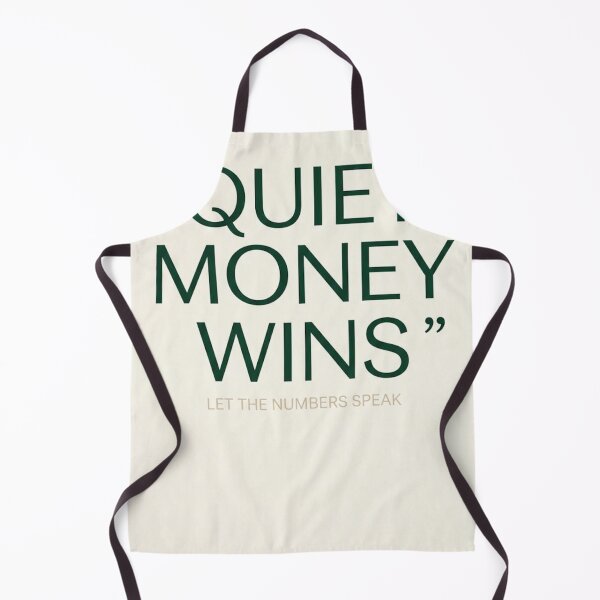 Item preview, Quiet Money Wins - Inspirational Quote Wall Art Print designed and sold by Zaramodo.