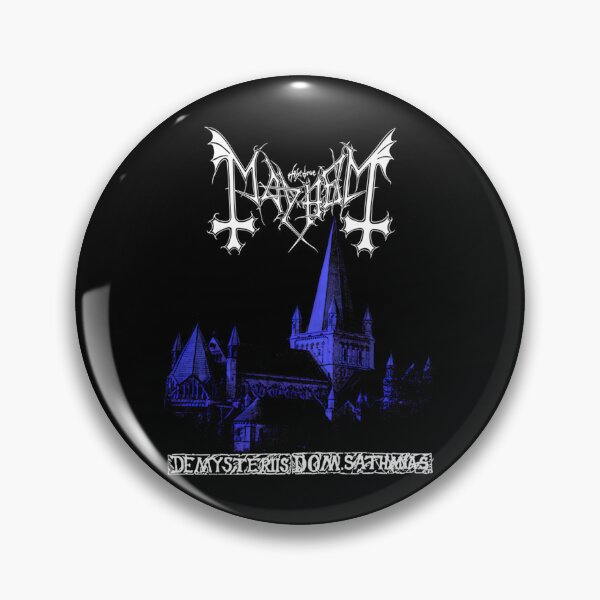 Artikelvorschau, Mayhem De Mysteriis Dom Sathanas Black Metal Blue Cathedral entworfen und verkauft von Junubshop.