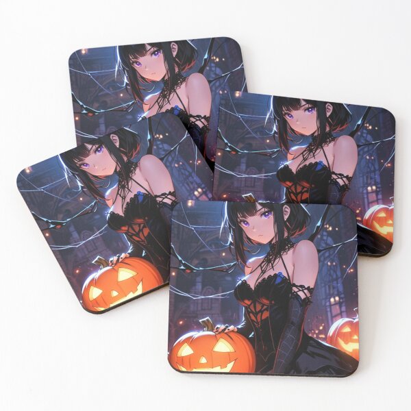 Item preview, Spider Queen Anime Girl – Gothic Halloween Spider Web Dark Fantasy designed and sold by AnimDream .