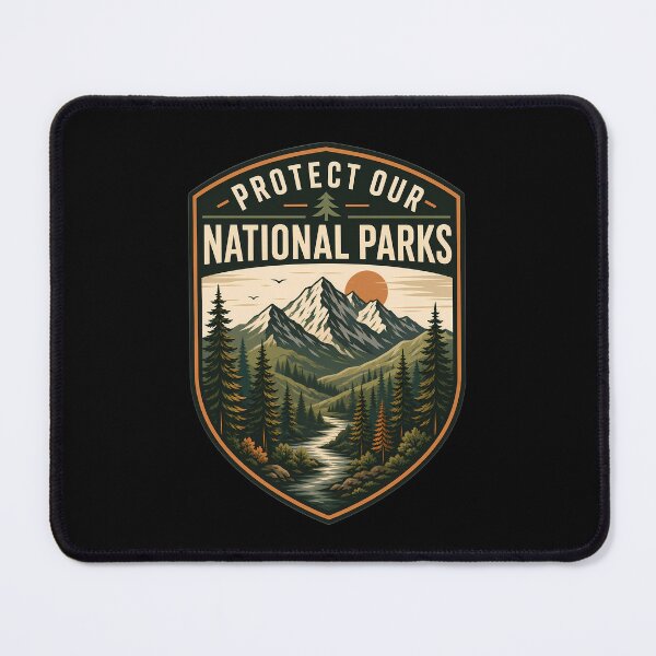Item preview, Protect Our National Parks Save Nature designed and sold by FrontierCosmic.