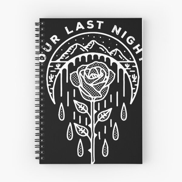 Item preview, Our Last Night Rose Moon Desert Mountain Indie Rock designed and sold by Junubshop.