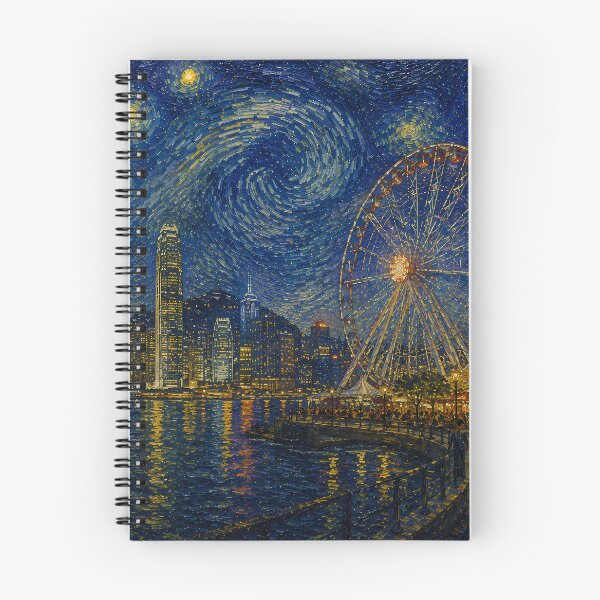 Item preview, Waterfront Evening - Van Gogh's Dream Travels (Impressionist Art) designed and sold by ianm1028.