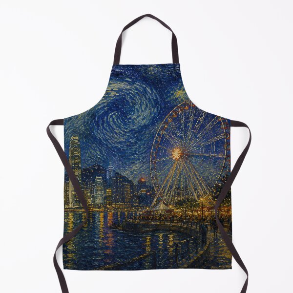 Item preview, Waterfront Evening - Van Gogh's Dream Travels (Impressionist Art) designed and sold by ianm1028.