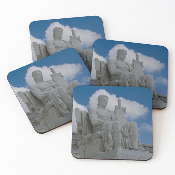 Item preview, U.S. Supreme Court Building in Washington, D.C - Guardian of Law / Authority of Law - Sculptor James Earle Fraser designed and sold by Matsumoto.