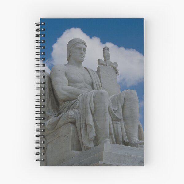 Item preview, U.S. Supreme Court Building in Washington, D.C - Guardian of Law / Authority of Law - Sculptor James Earle Fraser designed and sold by Matsumoto.