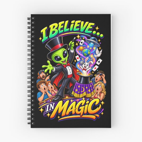 Item preview, I Believe in Magic Alien designed and sold by BluntLines.