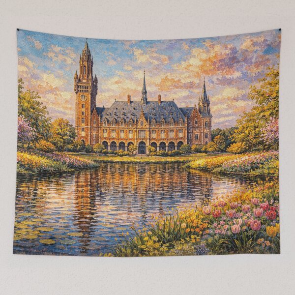 Item preview, Peace Palace in The Hague the Netherlands – A Beautiful place in Europe. designed and sold by GalleryKauffeld.